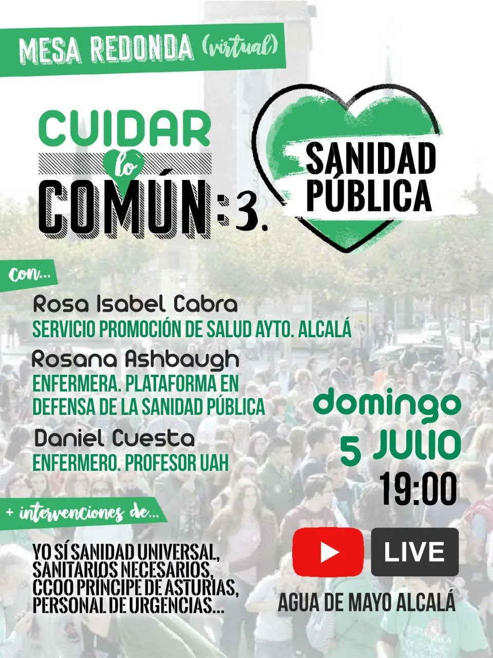 cuidar lo comun sanidad