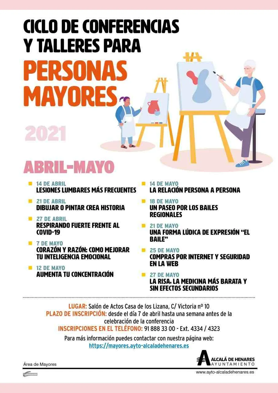 talleres personas mayores