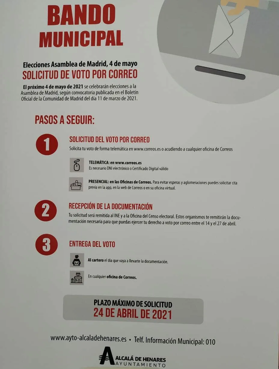 voto por correo