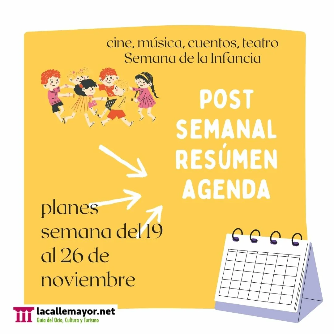 Planes del 19 al 26 de noviembre