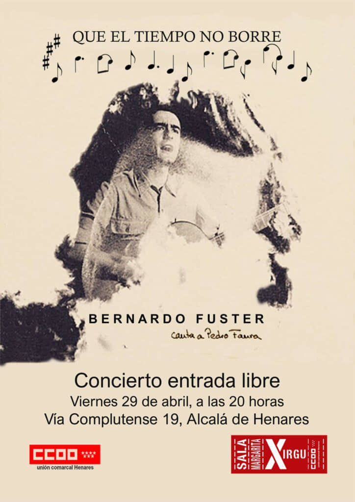 Cartel Bernardo Fuster