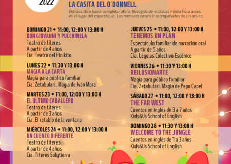 Actividades familiares en la casita del O’Donnell en Ferias Alcalá 2022