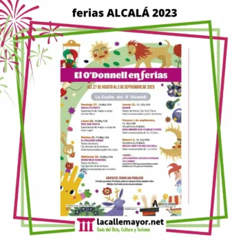 Actividades familiares en la casita del O’Donnell en Ferias Alcalá 2023