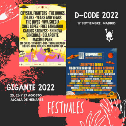 Festivales en agosto y septiembre 2022