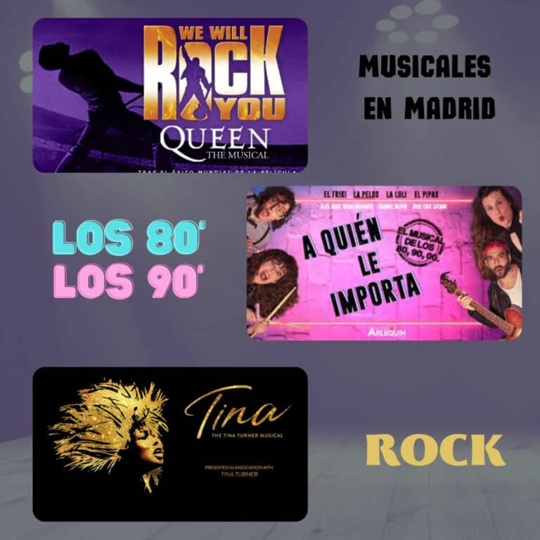 MUSICALES MADRID ROCK