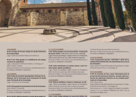 Aniversario declaración Patrimonio de la humanidad de Alcalá de Henares