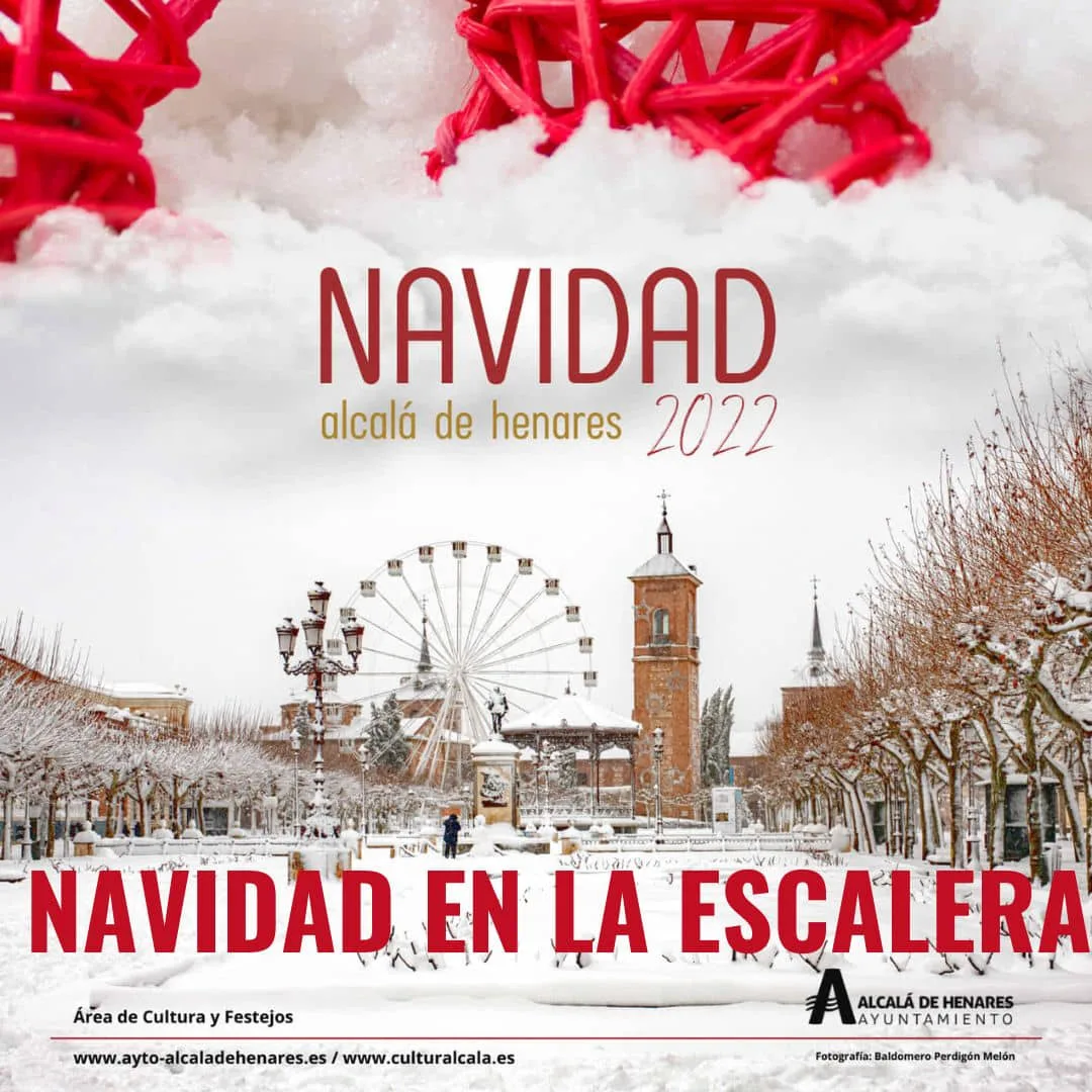 NAVIDAD EN LA ESCALERA