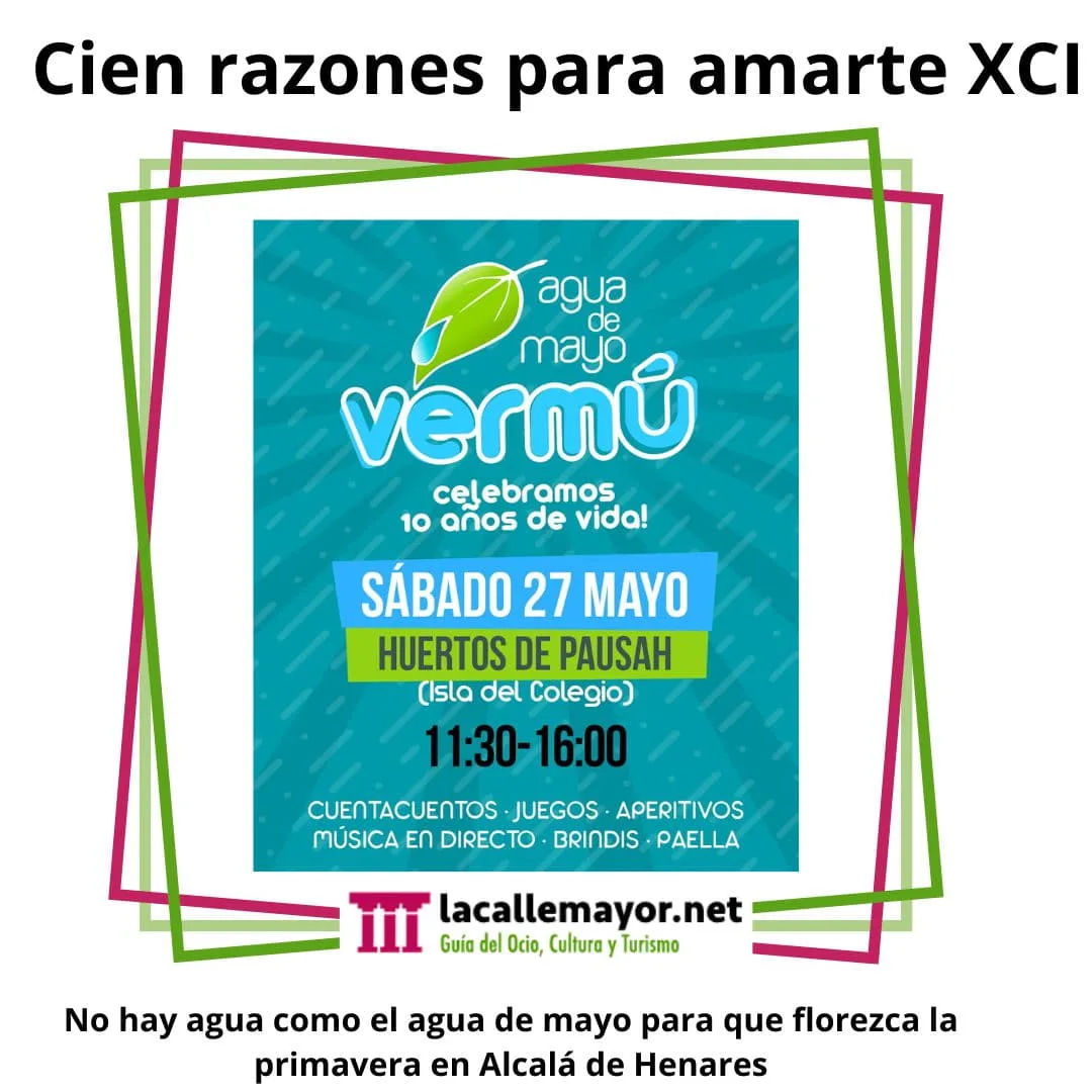 cien razones agua de mayo
