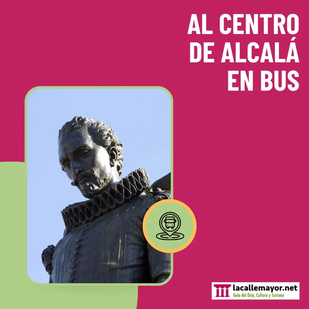 al centro de alcala en bus