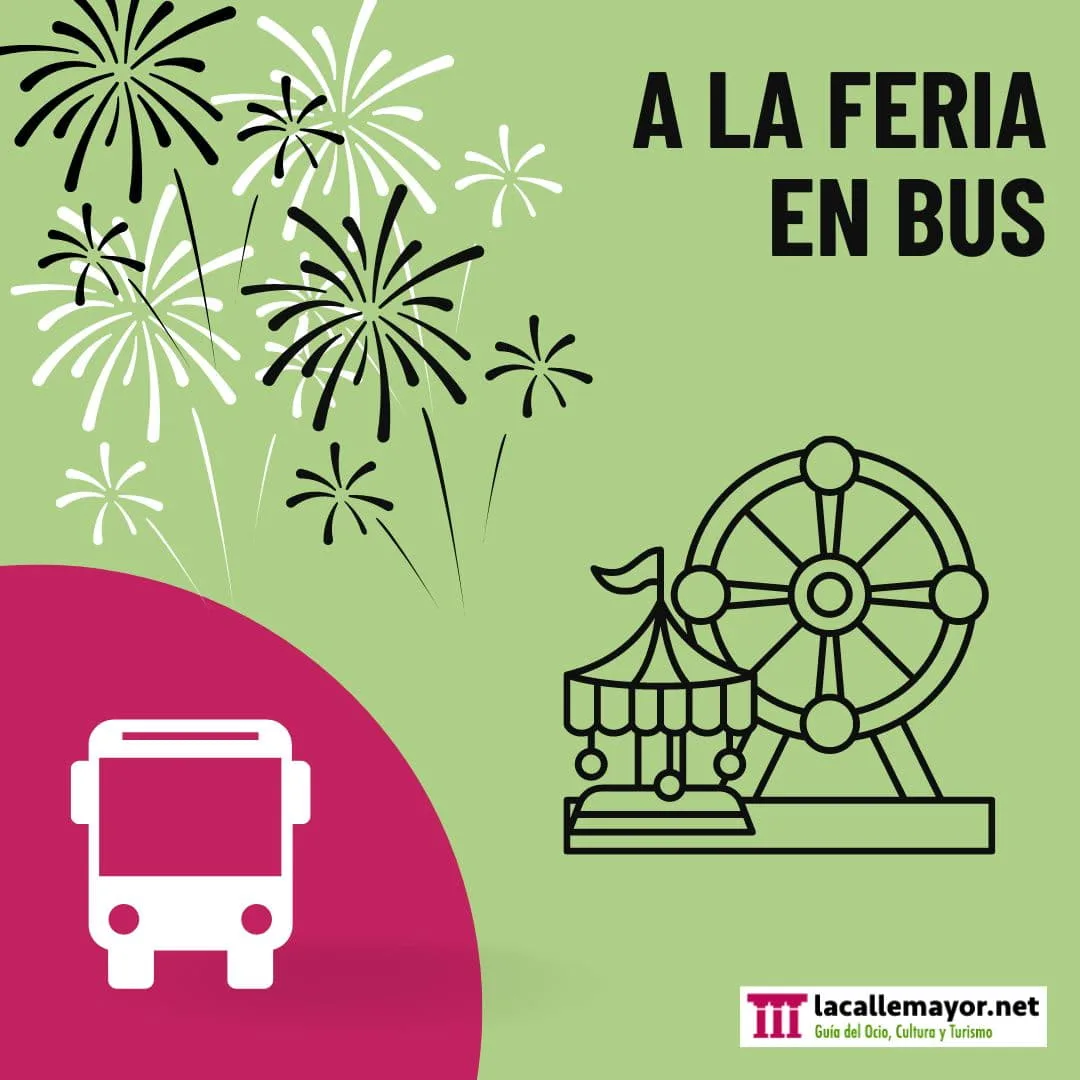 a la feria en bus