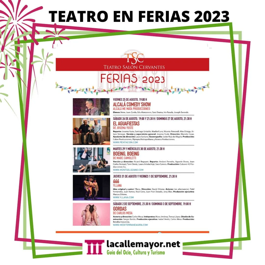 TEATRO EN FERIAS 2023