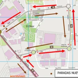 La línea 9 de autobús urbano tendrá tres paradas nuevas en el Olivar