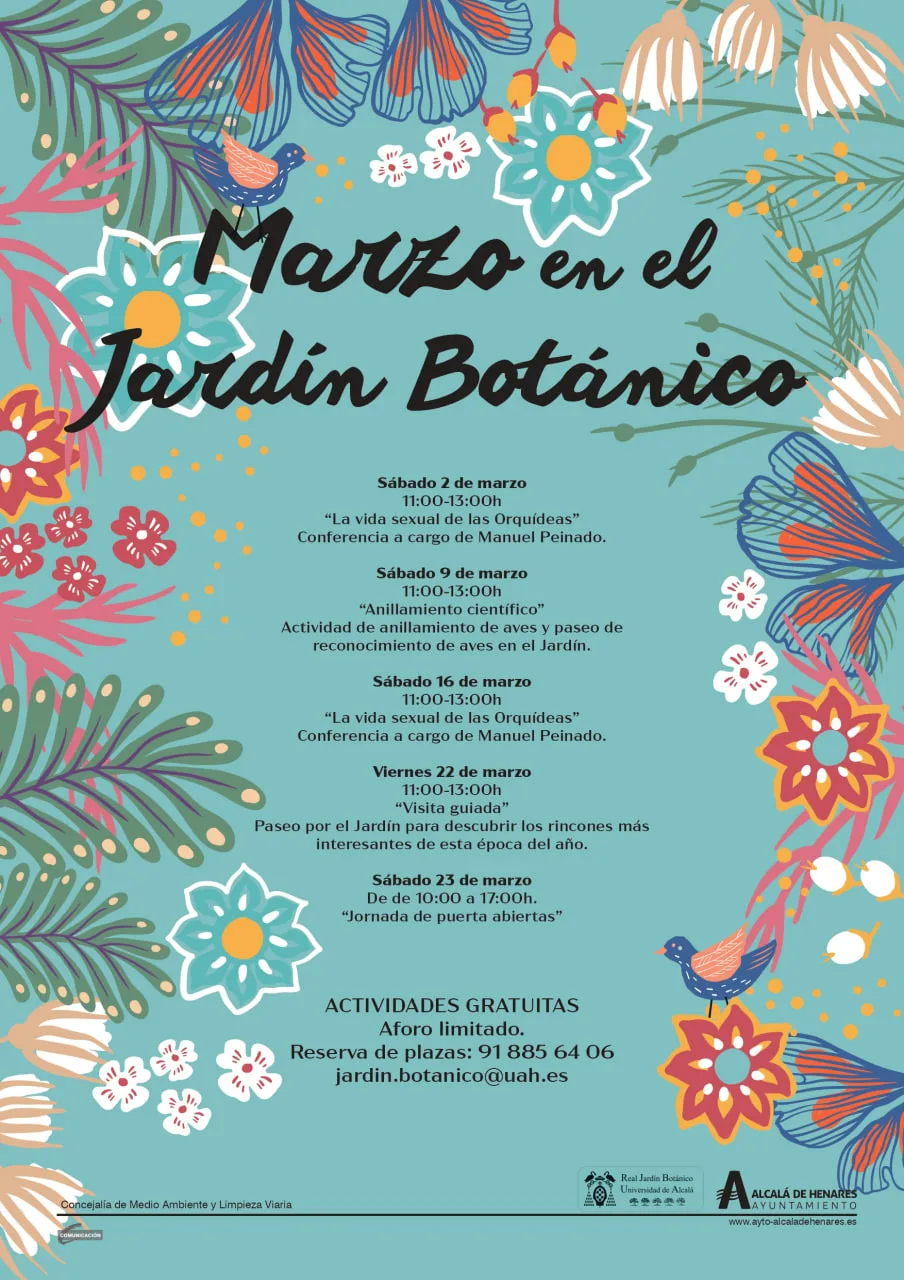 marzo en el jardin botanico