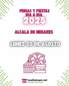 LUNES 25 agosto