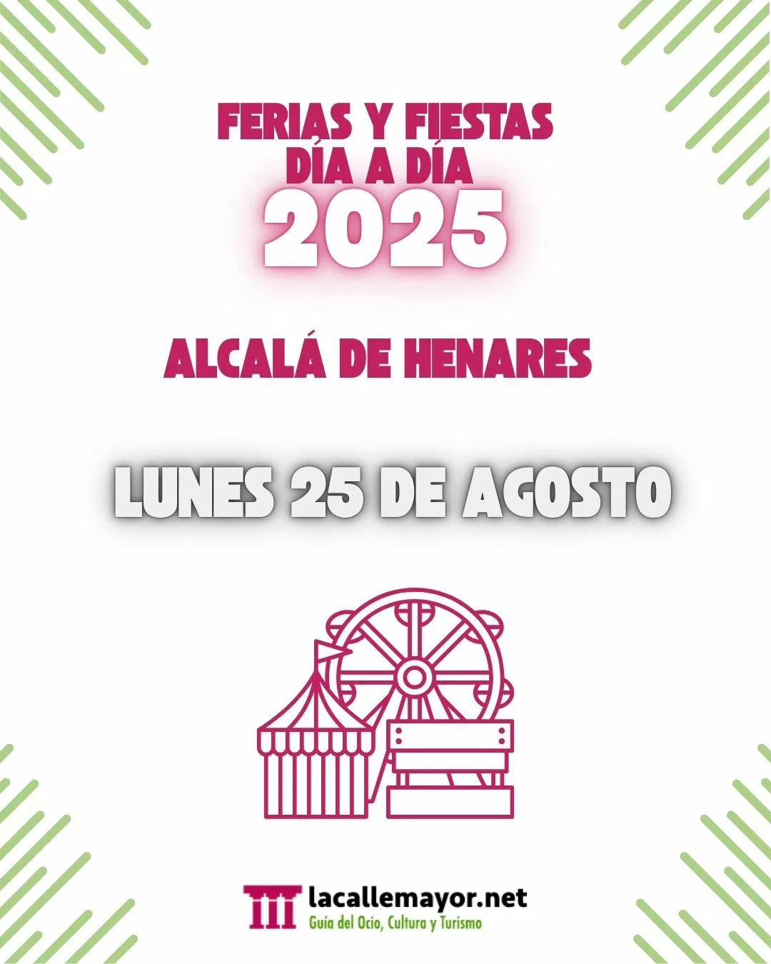 LUNES 25 agosto