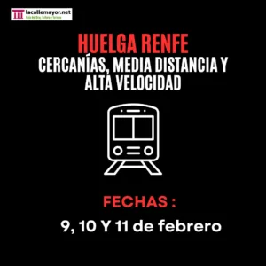 huelga de RENFE