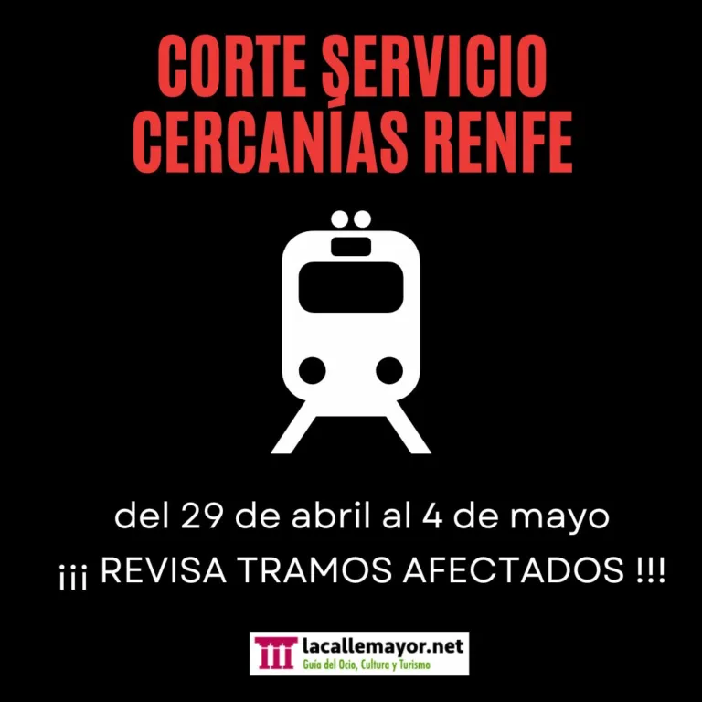 CORTE CERCANIAS