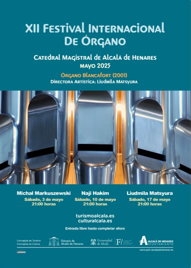 Cartel festival organo