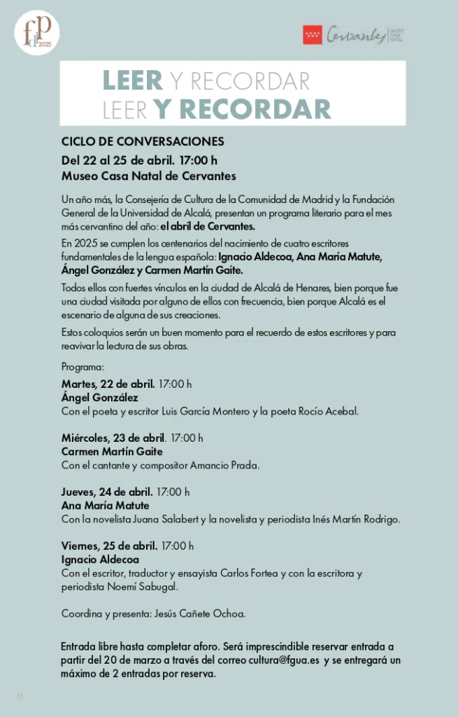 LEER Y RECORDAR