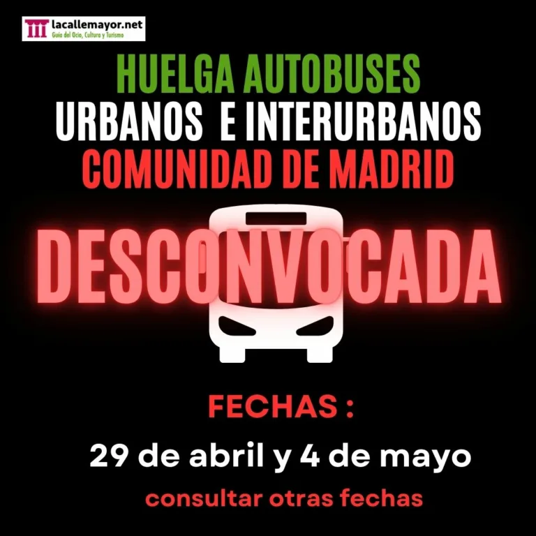 huelga de autobuses