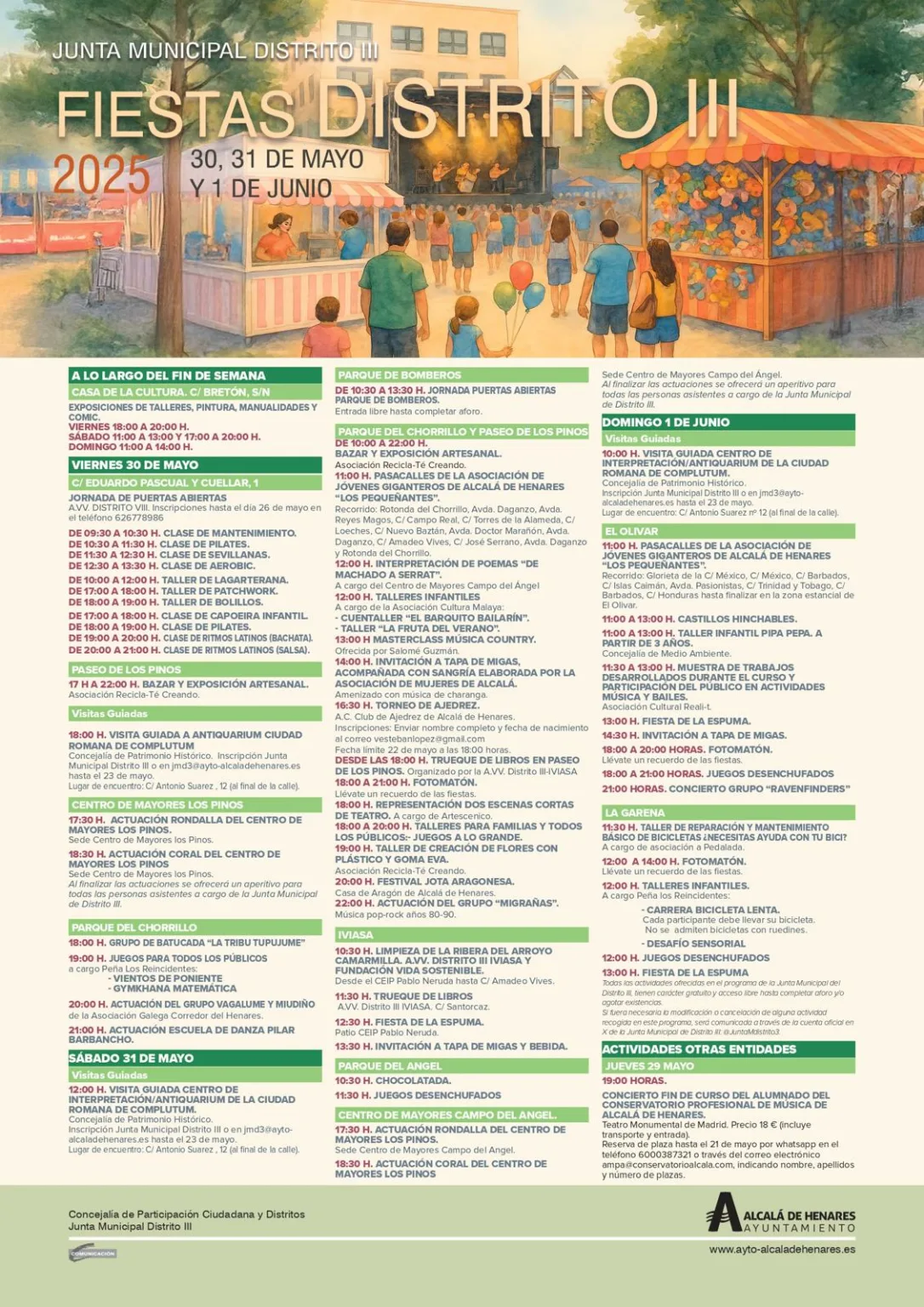 fiestas distrito III
