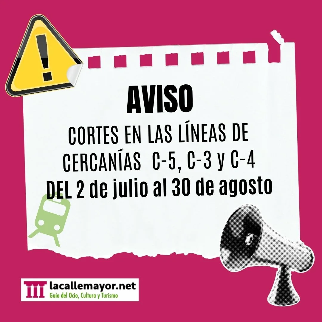 aviso cortes renfe cercanias