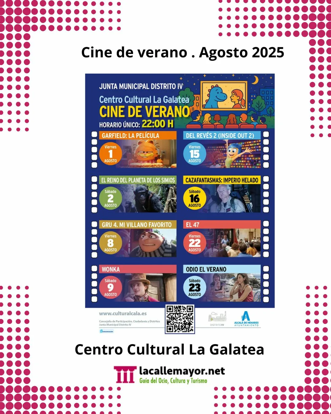 cine de verano galatea