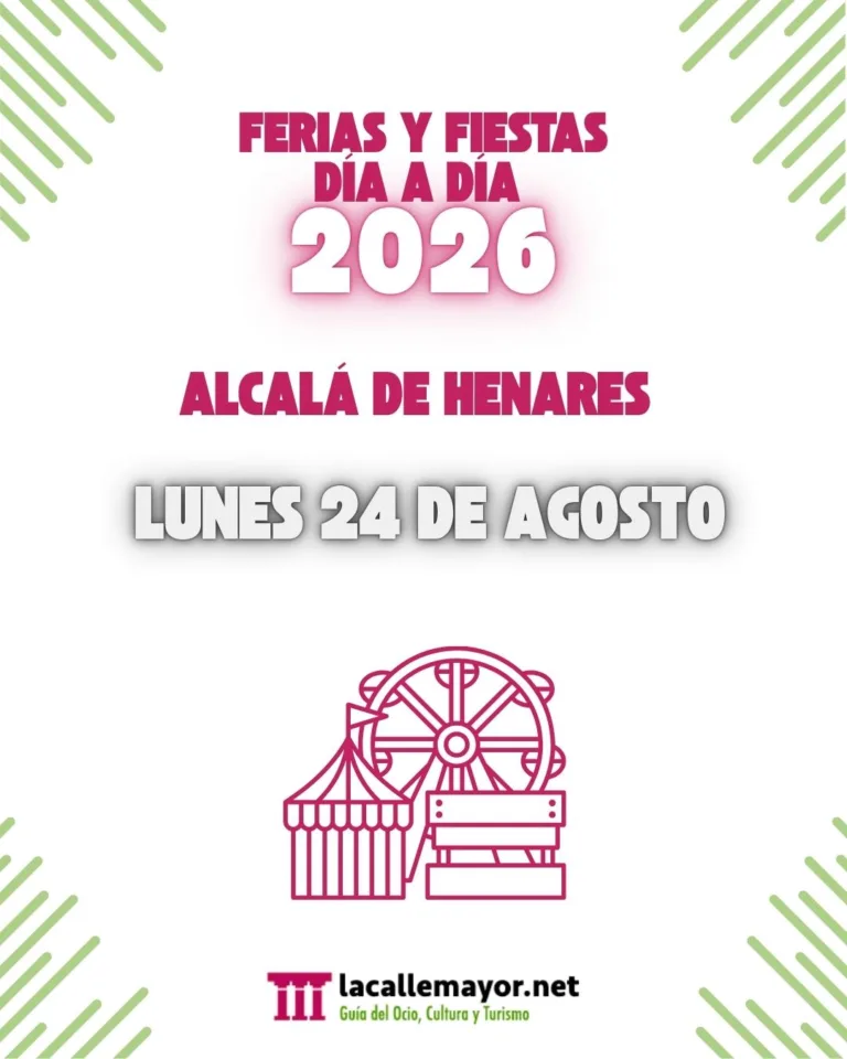 lunes 24 de agosto ferias