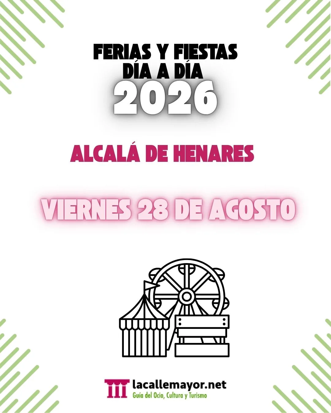 viernes 28 de agosto