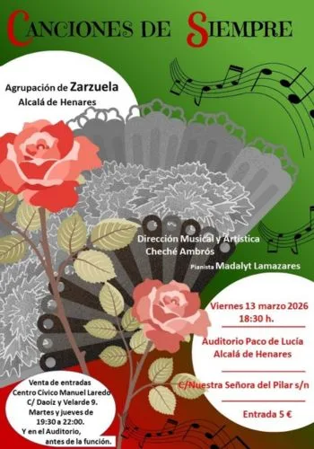 agrupacion zarzuela canciones de siempre