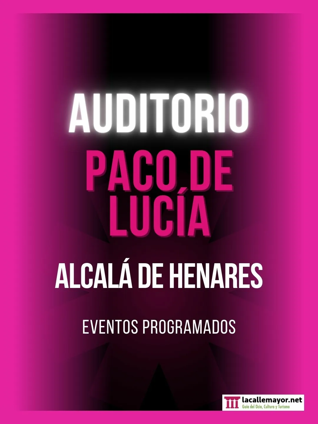 programación paco de Lucia