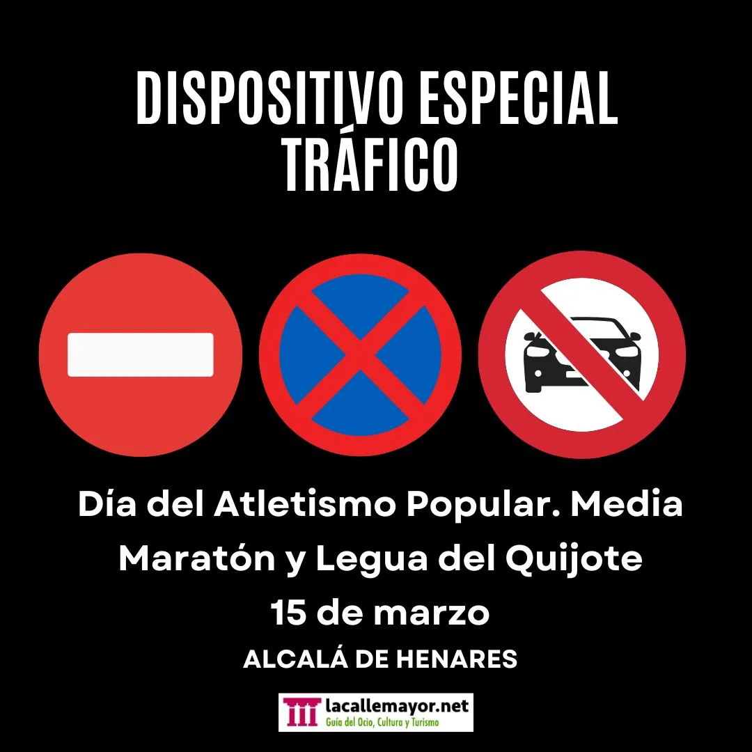 dispositivo de trafico 15 de marzo