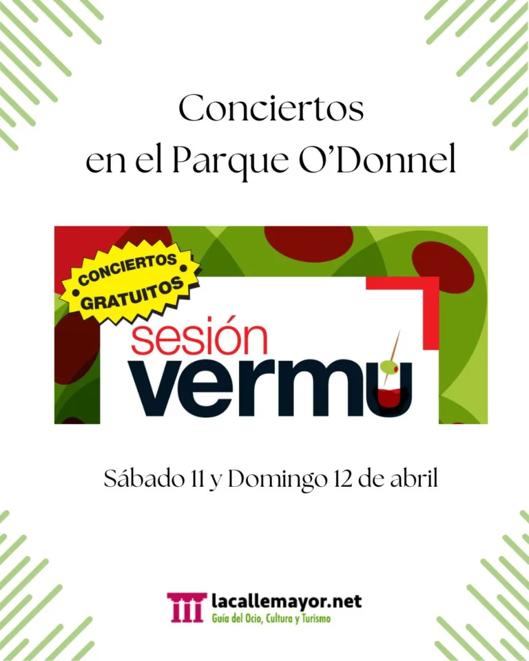 cartel conciertos sesion vermu en alcala de henares