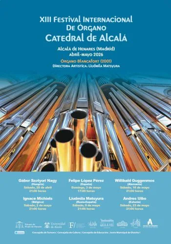 FESTIVAL DE ORGANO CATEDRAL DE ALCALA
