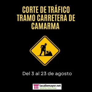 obras carretera camarma