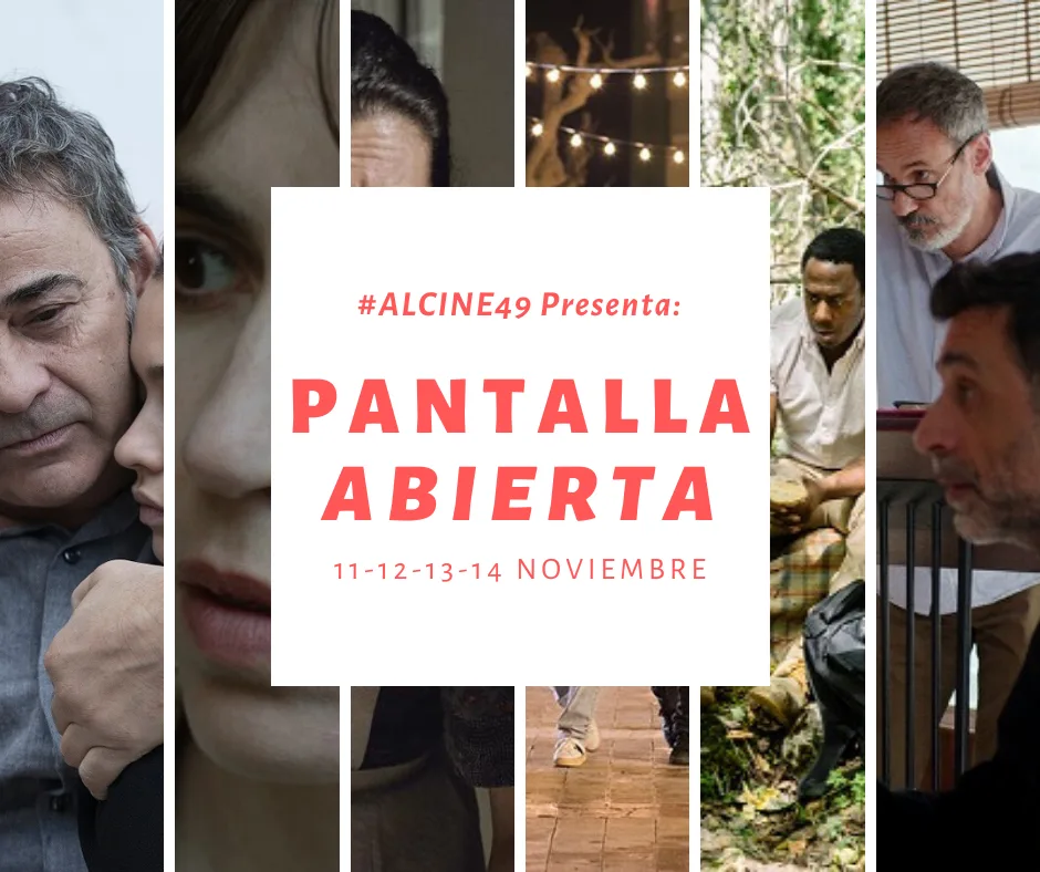 pantalla abierta