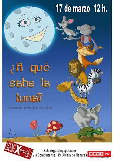 CARTEL A qué sabe la luna