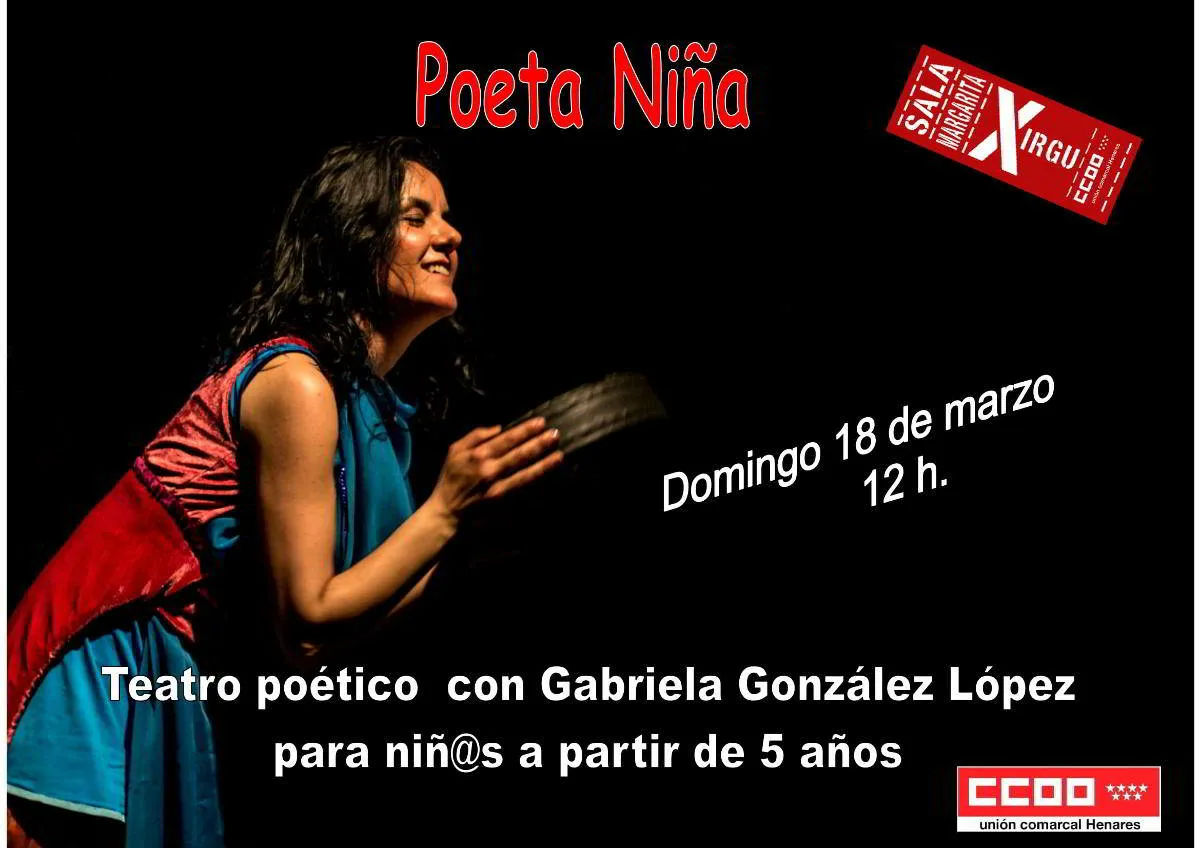 CARTEL POETA NIÑA
