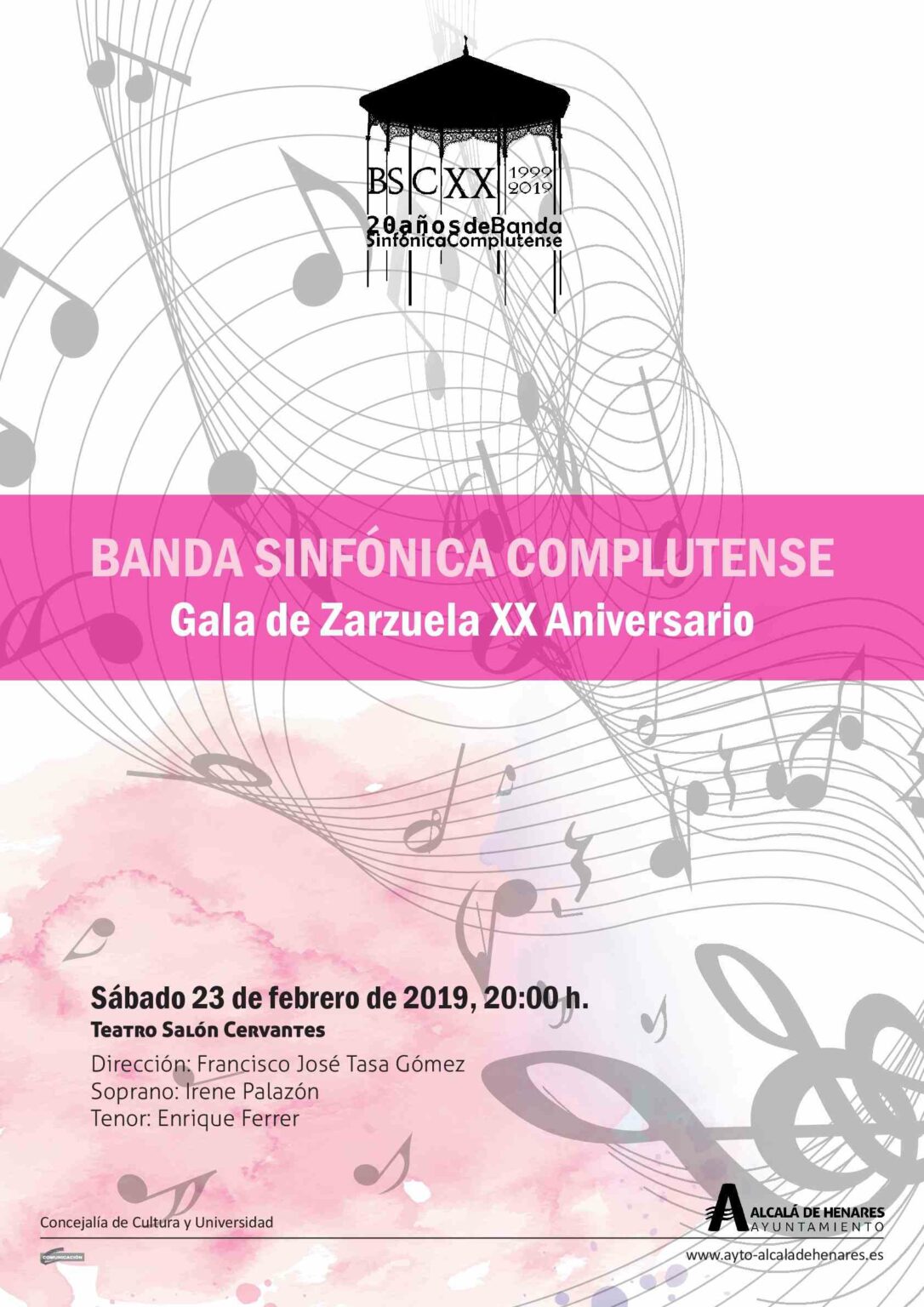 Cartel Gala de Zarzuela TSC