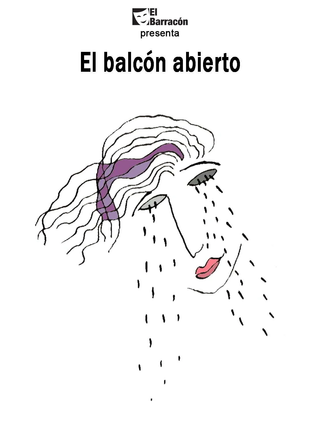 El balcón abierto - Cartel