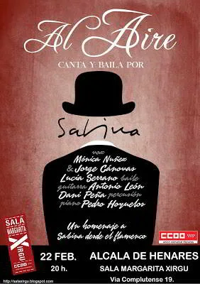 cartel SABINA- aL AIRE