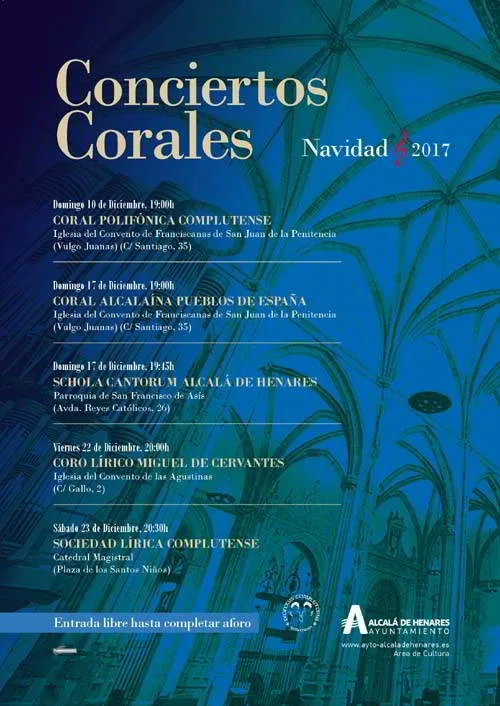 conciertos corales