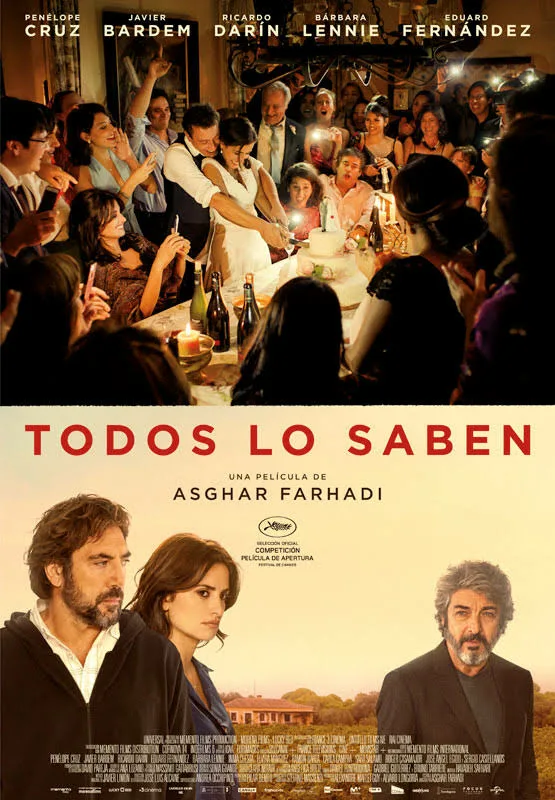 todos lo saben cartel